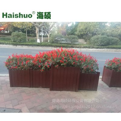 山東青島戶(hù)外防腐木花箱 廠家批發(fā)城市花箱 植物花卉種植可移動(dòng)室外花槽價(jià)格 中國(guó)供應(yīng)商